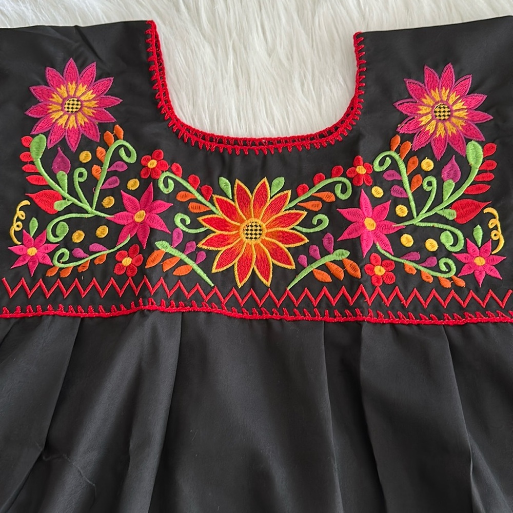 SIZE M-L-XL-2XL-3XL-5XL MEXICAN BLOUSES EMBROIDERED NEW